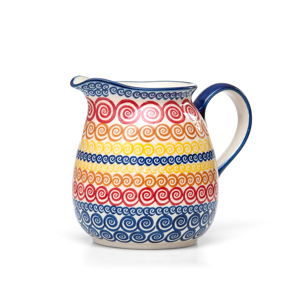 Polish Pottery Jug 1,5 Litre CMZK Unique Modern