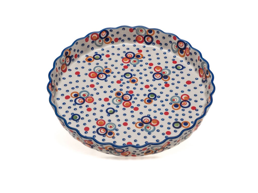 polish pottery Pie Plate and Dishes